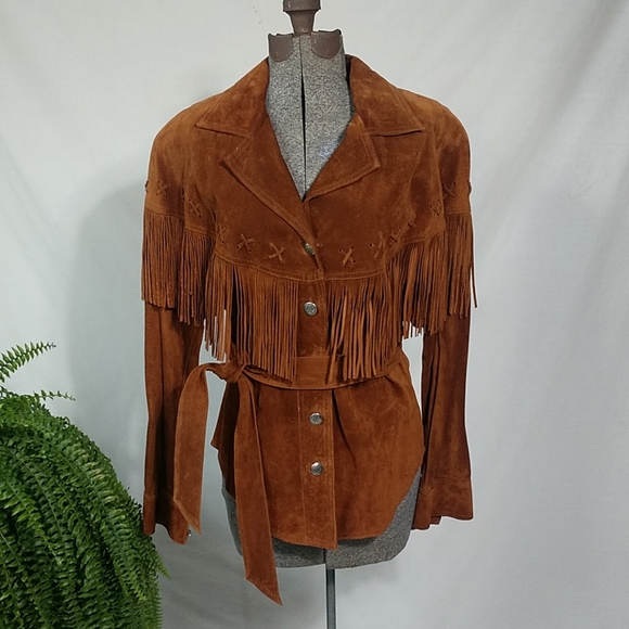 Jackets & Blazers - Fringe suede jacket 😍